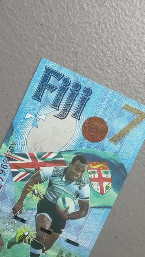 Fiyi 7 Dólares Conmerativo 2017 Pick 120a