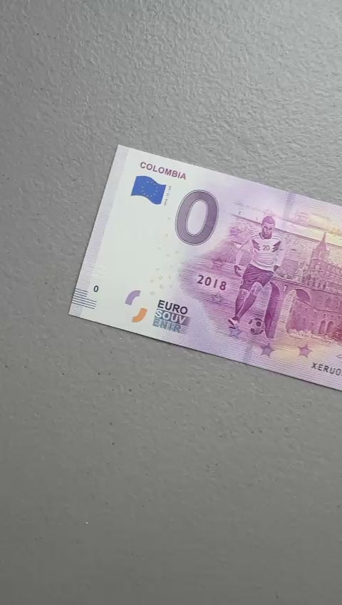 0 Euro Souvenir 2018 Futbol