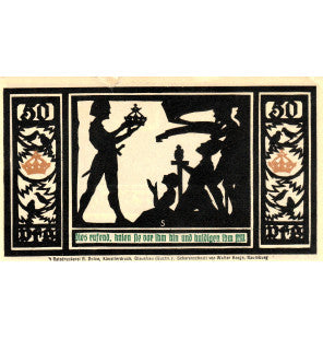 Quedlinburg Set 6 Notgelds 1921