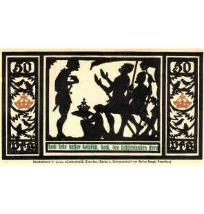 Quedlinburg Set 6 Notgelds 1921