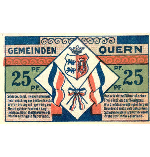Quern Set 7 Notgelds 1921