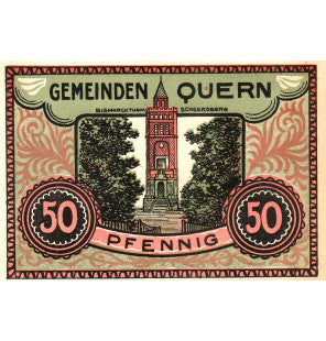 Quern Set 7 Notgelds 1921