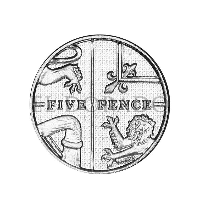 United Kingdom 5 Pence 2012 KM 1109