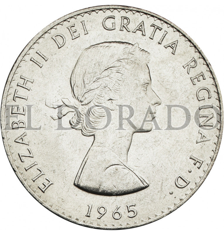 United Kingdom Churchill Collection Panel (1 banknote, 1 coin)