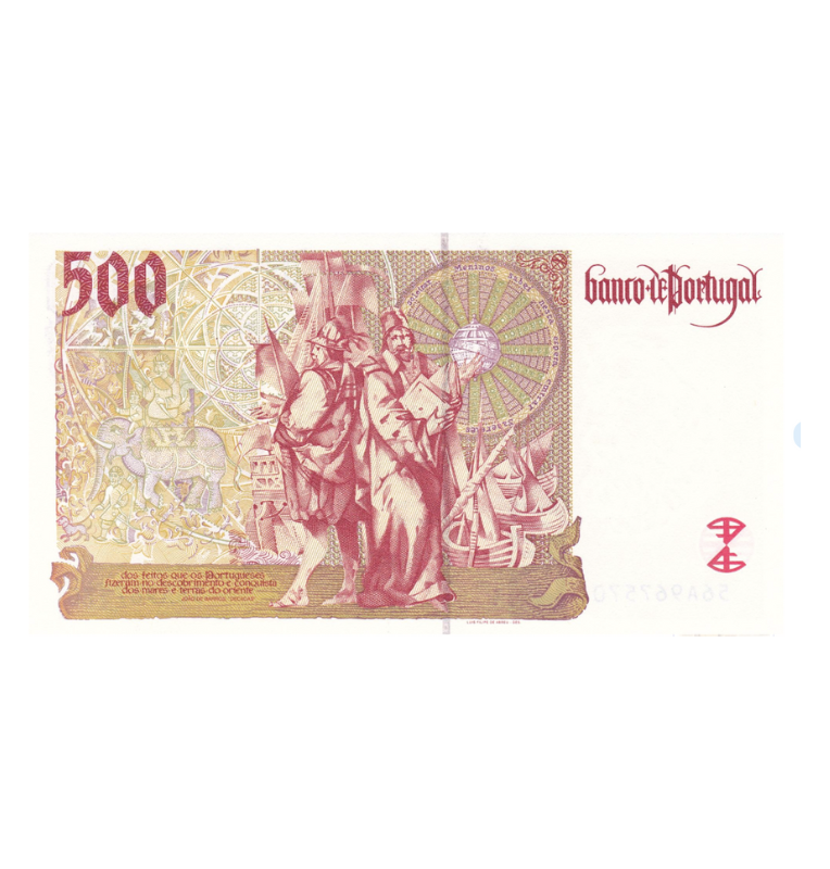 Portugal 500 Escudos 1997 pick 187a