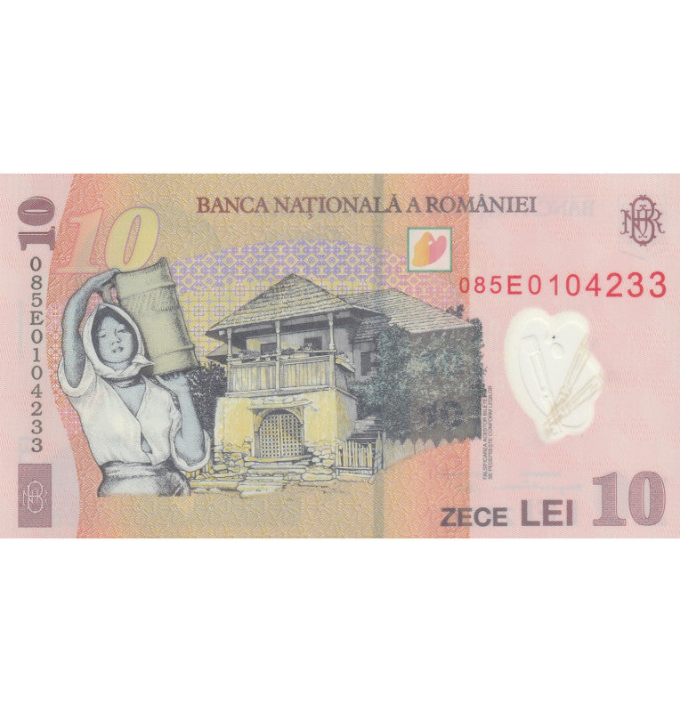 Romania 10 lei 2008 Pick 119b Polymers