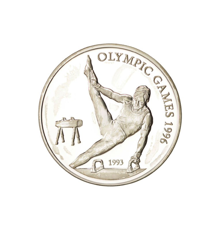 Samoa 10 Tala 1993 XXVI Juegos Olímpicos de verano Atlanta 1996 - Gimnasia