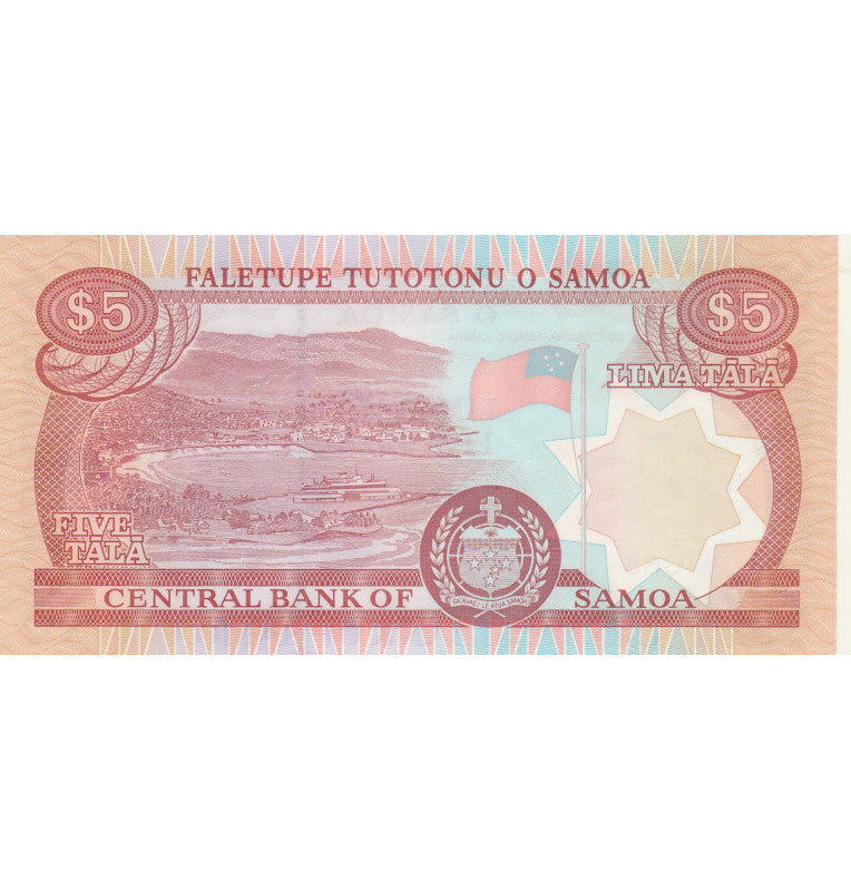 Samoa 5 Tala 2002 ND Pick 33b