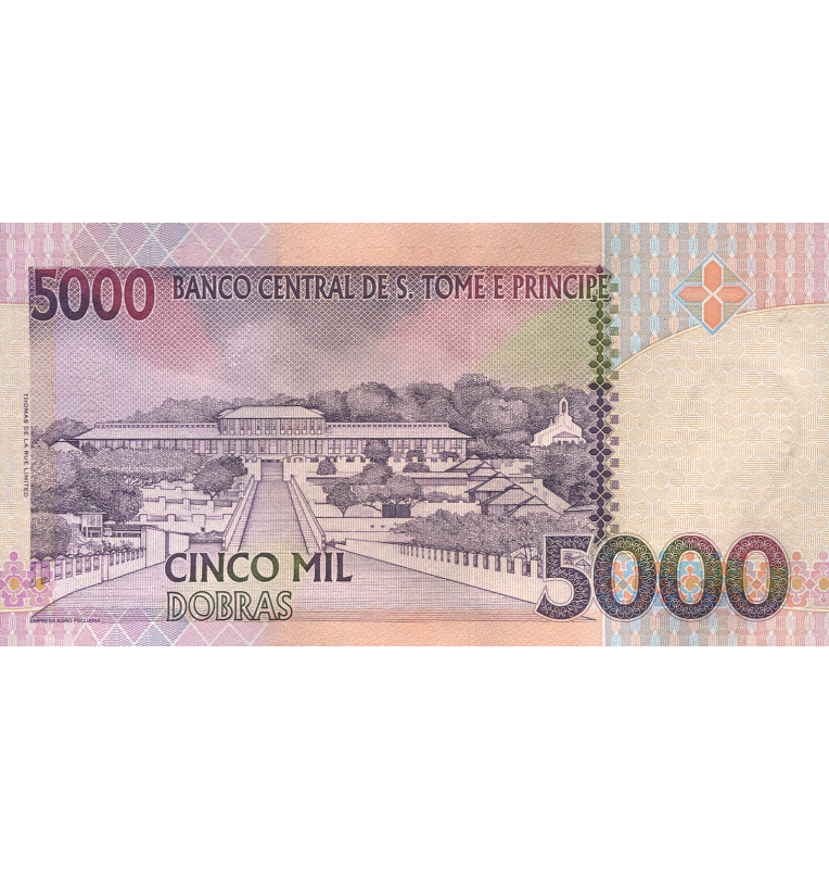 Sao Tome and Principe 5000 Dobras 2004 Pick 65c