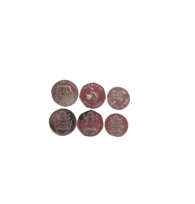 Malawi set 3 coins 1,5,10 Kwacha 2012-2013