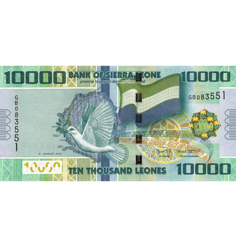 Sierra Leone 10,000 Soles Pick 33c