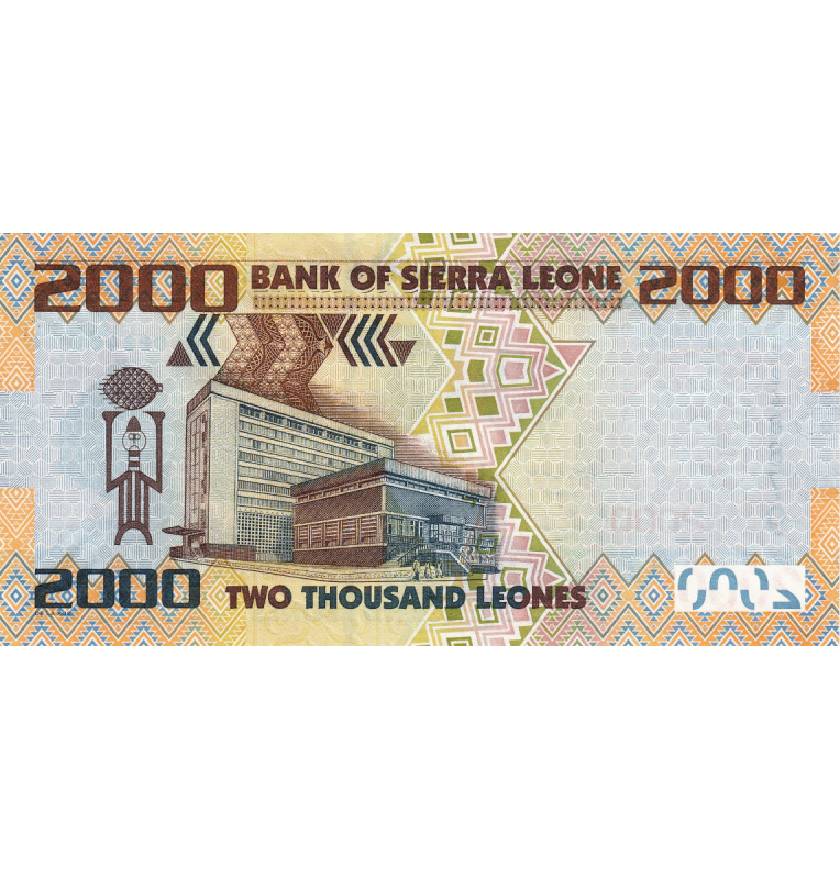 Sierra Leone 2,000 Leones 2013 Pick 31b