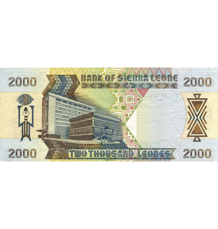 Sierra Leone 2000 leones 2006 Pick 26c