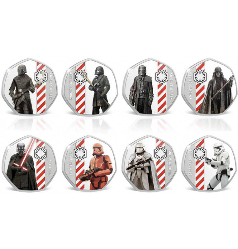 Star Wars El ascenso de Skywalker - Lado Oscuro de la Fuerza - 8 Monedas