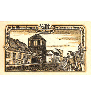 Strausberg Set of 6 Notgelds