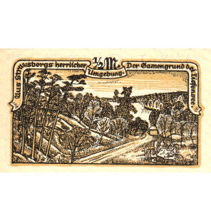 Strausberg Set of 6 Notgelds