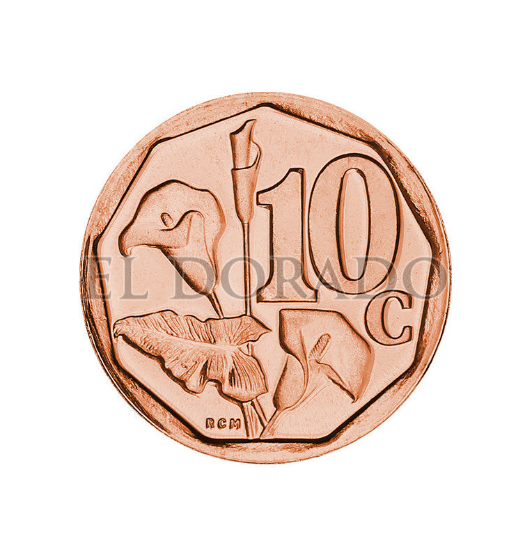South Africa 10 Cents 2017 KM New