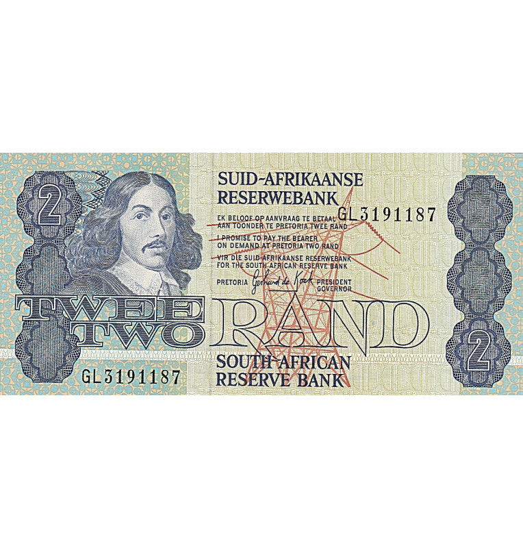 South Africa 2 Rand 1981-1983 ND Pick 118c