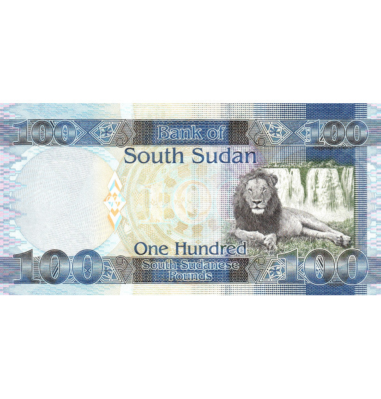 South Sudan 100 Pounds 2011 ND Pick 10