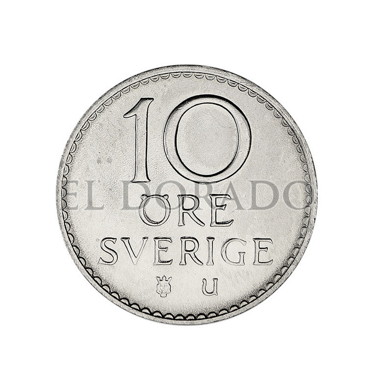 Sweden 10 Öre 1962-1973 KM 835