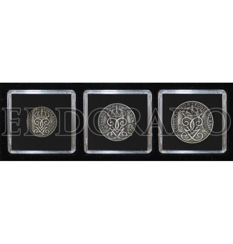 Sweden Iron Money 810, 811, 812 Year 1942-1945