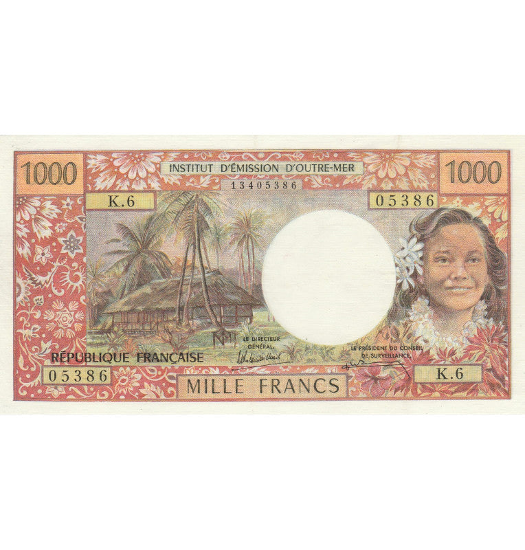 Tahiti 1000 Francs 1969 Pick 26 NO UNC