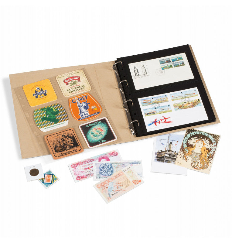 Tapas de anillas grande pur marrón