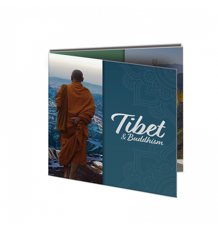 Tibet, Tibet in copperplate Year 1918-1928 KM 21b