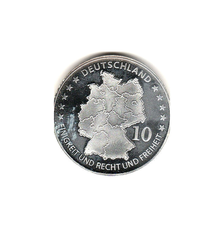 Alemania 10 Euros Till Eulen Spiegel 2011. Moneda de fantasia