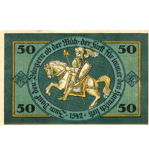 Torgan Set 4 Notgelds 1921