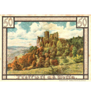 Treffurt Set 6 Notgelds 1922