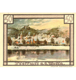 Treffurt Set 6 Notgelds 1922