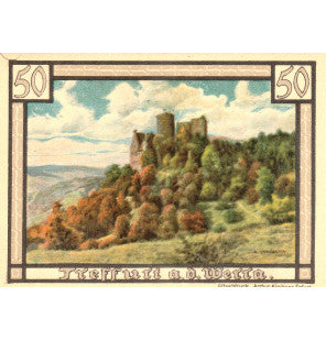 Treffurt Set 6 Notgelds 1922