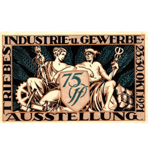 Triebes Set 4 Notgelds 1921