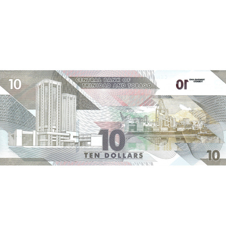 Trinidad and Tobago 10 Dollars 2020-2021 Pick New