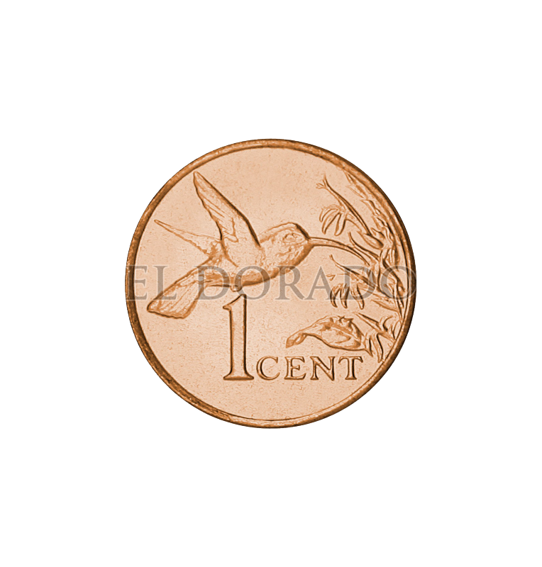 Trinidad and Tobago 1 Cent 2016 KM 29 Coin Turro (40 Pieces)