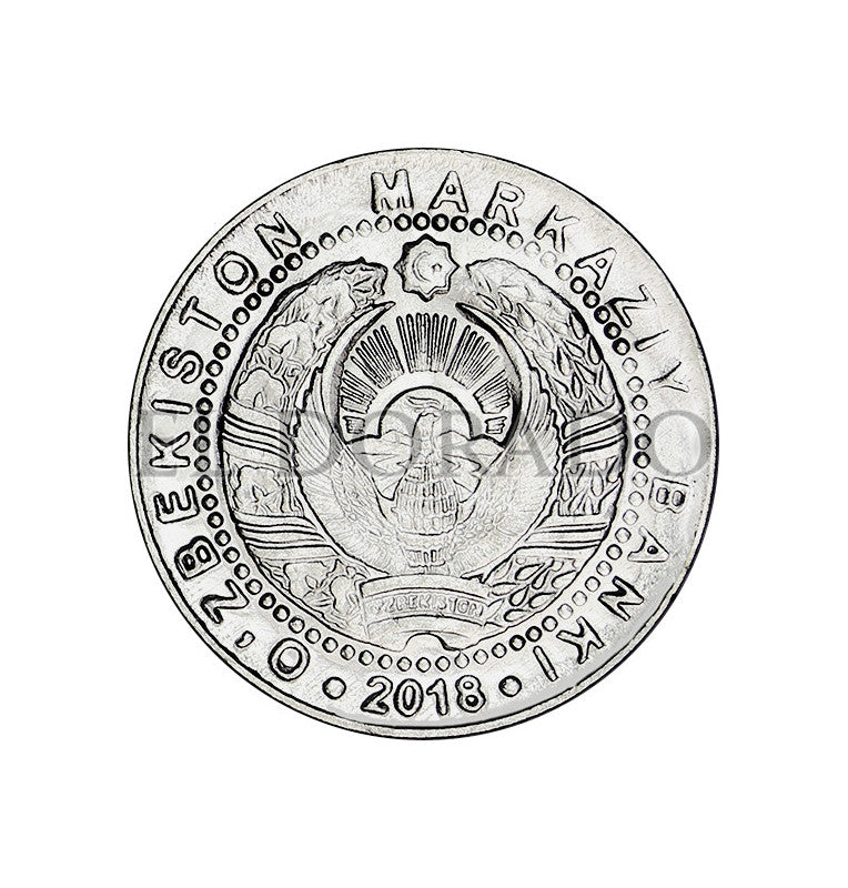 Uzbekistan 50 Som 2018 KM New