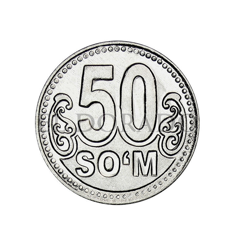 Uzbekistan 50 Som 2018 KM New