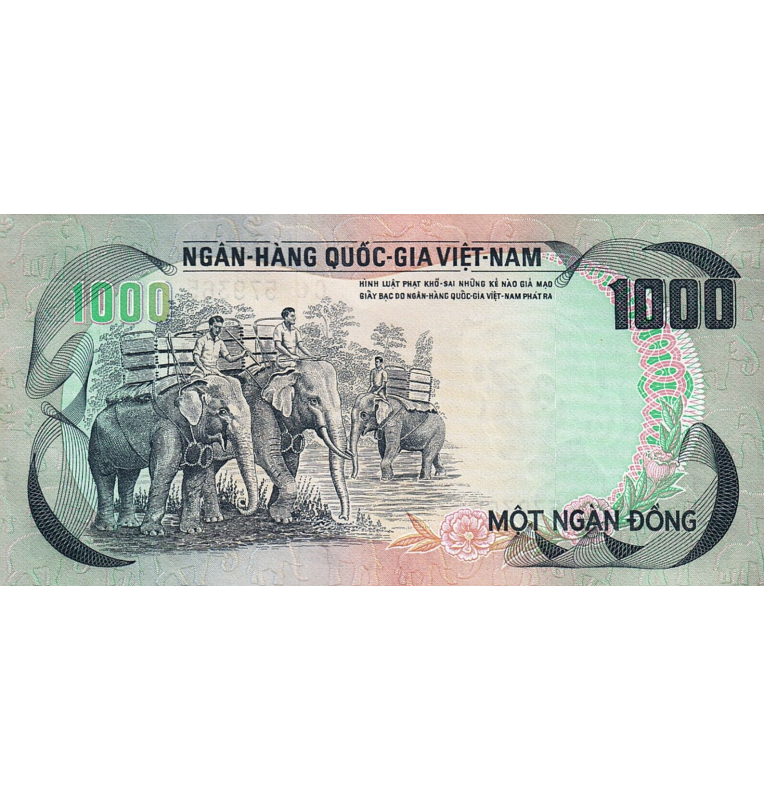 Vietnam 100 Dong 1972 ND Pick 34a