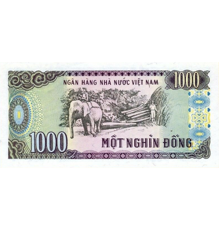 Vietnam 1000 Dong 1988 Pick 106a