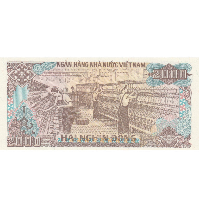 Vietnam 2.000 Dong 1988 Pick 107a