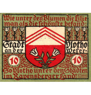 Vlotho Set 3 Notgelds 1921