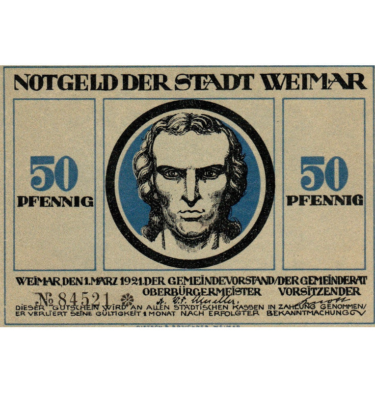 Weimar Set 6 Notgelds
