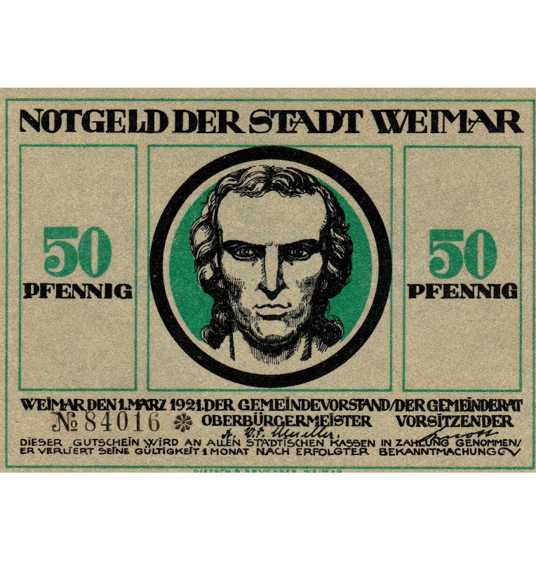 Weimar Set 6 Notgelds