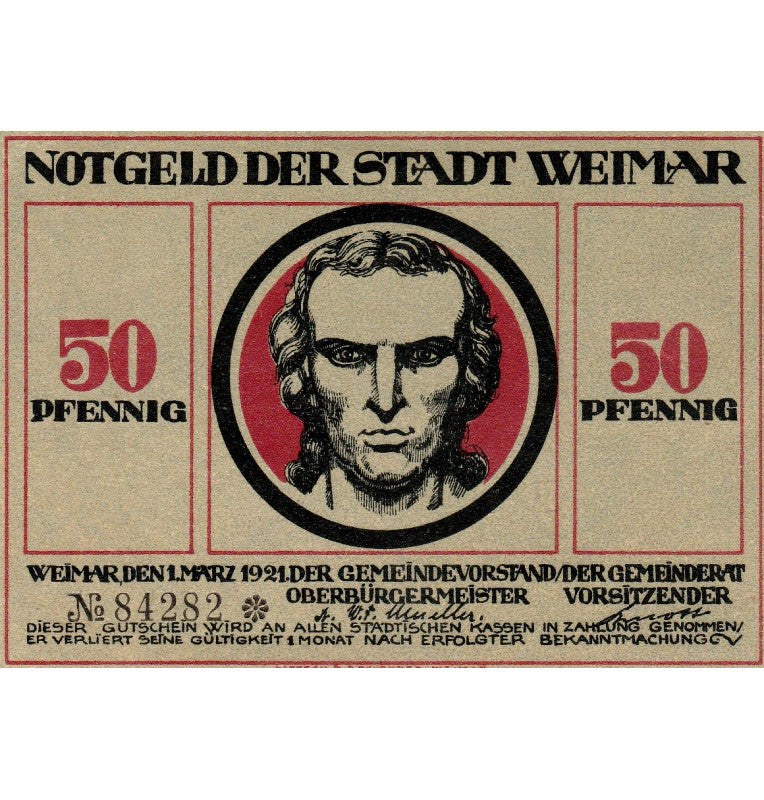 Weimar Set 6 Notgelds