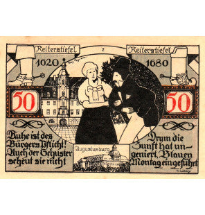 Weissenfels Set 6 Notgelds 1921