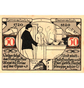 Weissenfels Set 6 Notgelds 1921