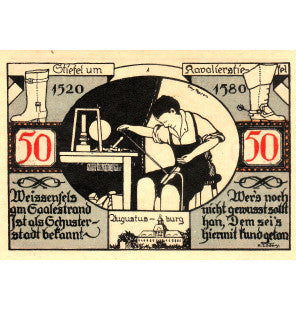 Weissenfels Set 6 Notgelds 1921