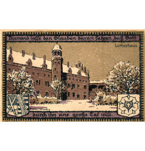Wittenberg Set 6 Notgelds 1922