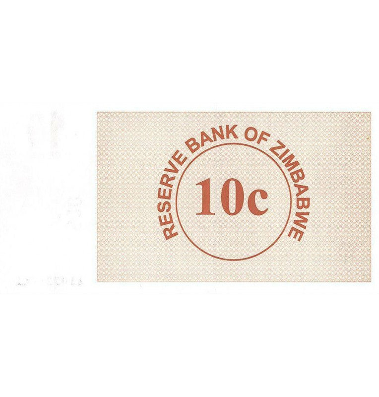 Zimbabue 10 Centavos  2006 Pick 35